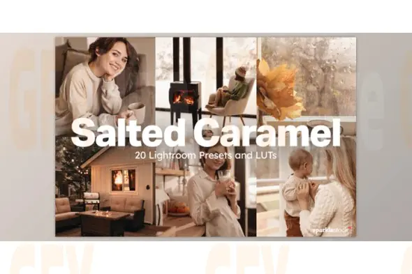 sparklestock - 20 Salted Caramel Lightroom Presets and LUTs