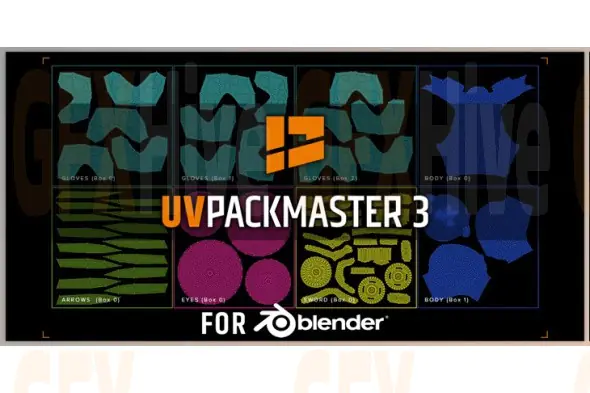 Blender - UVPackmaster 3.4.2