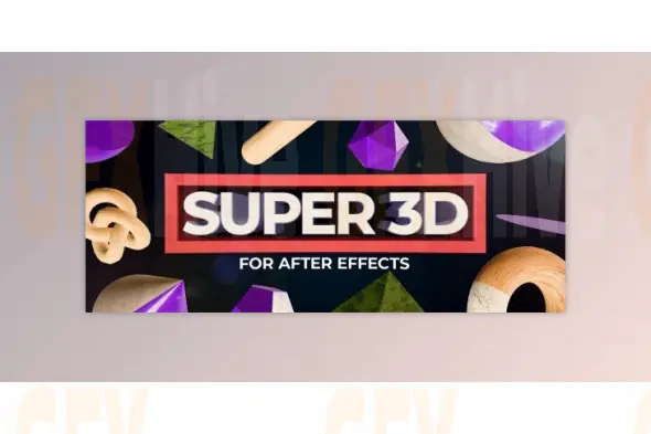 Aescripts - Download Super 3D 1.4.3 (Win, Mac)