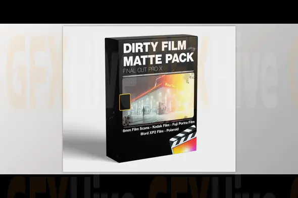 FCPX Full Access - Download Dirty Film Matte Pack (Super 8mm) - Final Cut Pro (Mac)