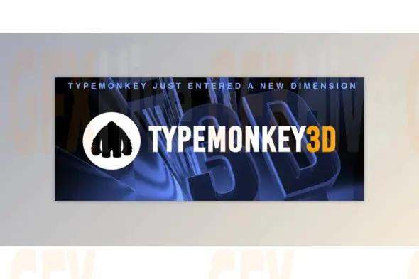 Aescripts - TypeMonkey3D 1.01 (Win, Mac)