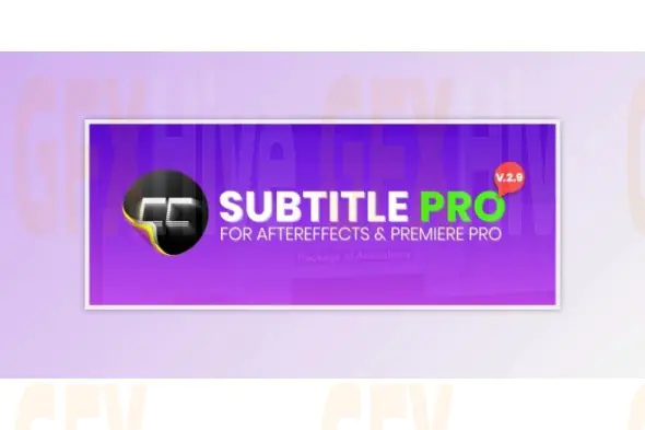Aescripts - Subtitle Pro 2.9.99 (Win, Mac)