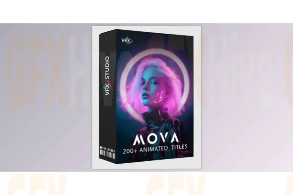 VfxStudio - Mova 200+ Animated Titles Pack