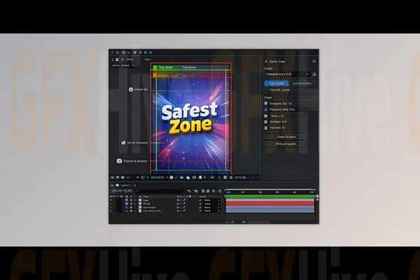 Safest Zone – Reliable Safe Zones in After Effects by aescripts v1.0.5