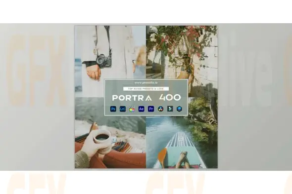 Presets.io - Portra 400 Preset Collection + Lut