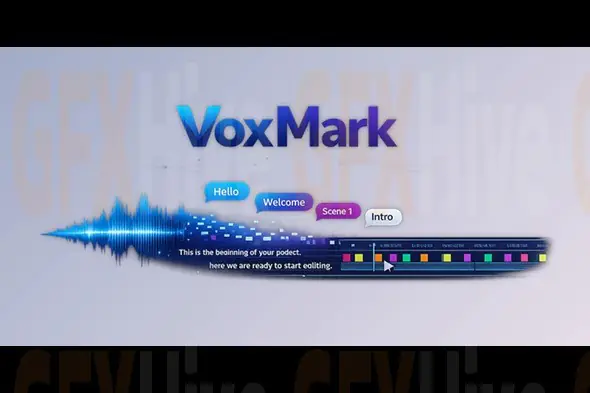 VoxMark - Voiceover to Markers Tool for AE, PR by Aescripts v2.0.0