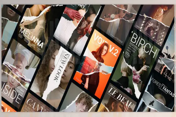 Pixflow - Torn Paper Magazine & Posters