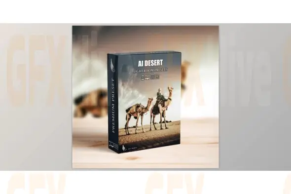 AAA Presets - AI-Optimized Desert Cinematic Lightroom Presets