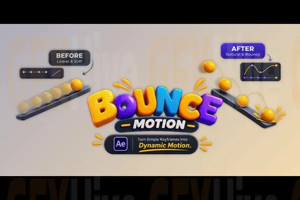 Bounce Motion - AE Plugin by Aescripts v1.0