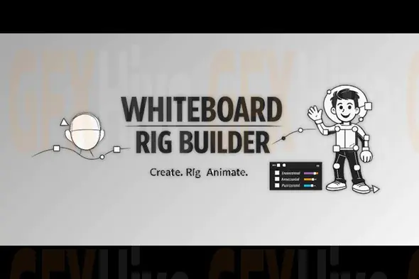 Whiteboard Rig Builder – AE Tool by aescripts v1.0