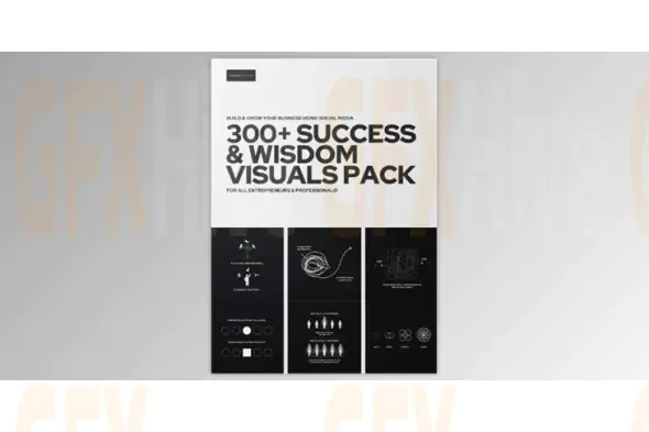 Gumroad - 300+ Success & Wisdom Visuals - Ready-to-Post Social Media Content