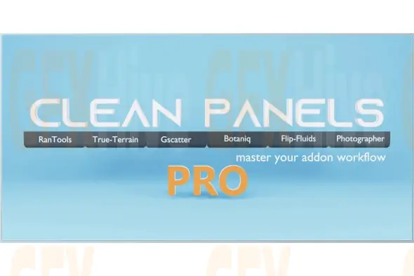 Blender - Clean Panels Pro v7.0.15