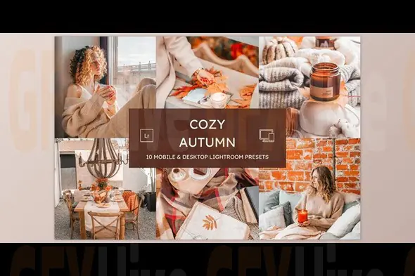 10 Cozy Autumn Lightroom Presets (Creative Market 286132857)