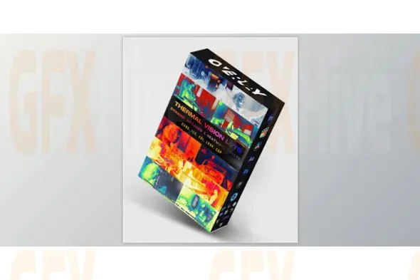 OverlayFX - Thermal Vision LUTs - Dynamic Infrared and Heatwave Effects LUTs Collection