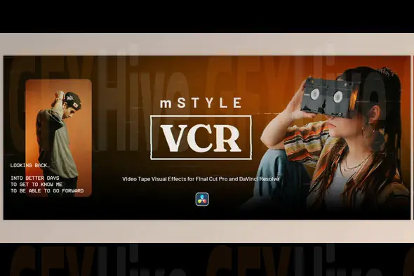 MotionVFX - mStyle VCR For DaVinci Resolve