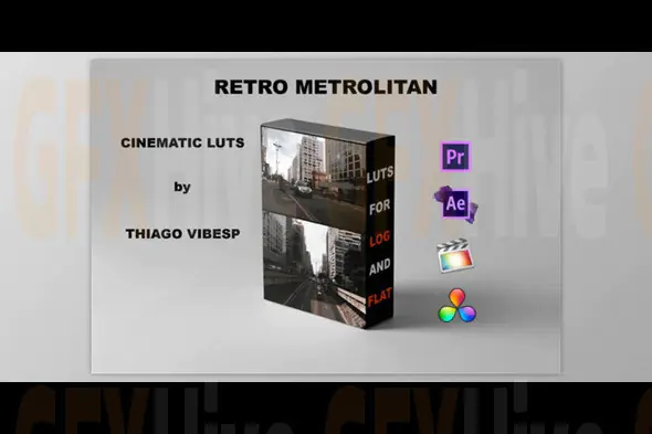 Thiago Vibesp – Retro Metrolitan Cinematic LUTs