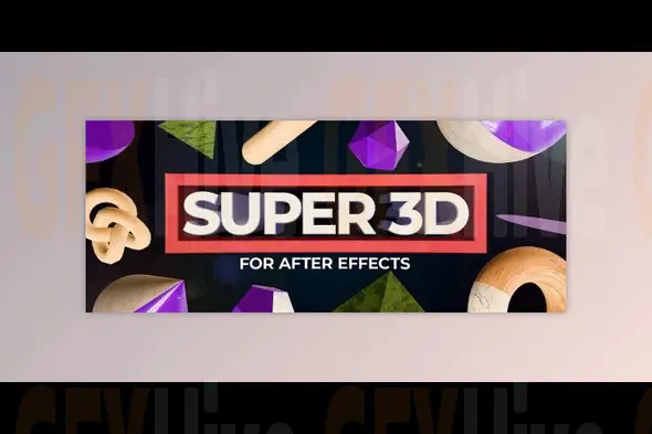 Aescripts Super 3D v1.4 (Win)