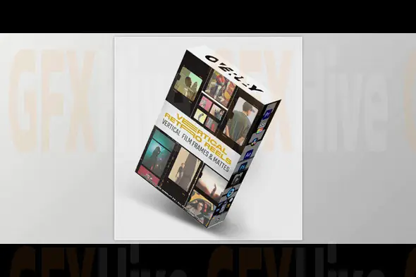 OverlayFX - Retro Reels - Vertical Film Frames & Mattes