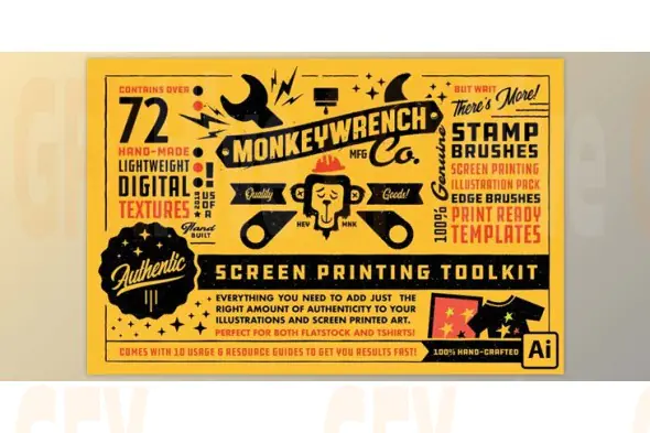 RetroSupply - Authentic Screen Printers Toolkit