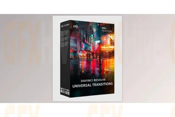 VfxStudio - 400+ DaVinci Resolve Universal Transitions Bundle