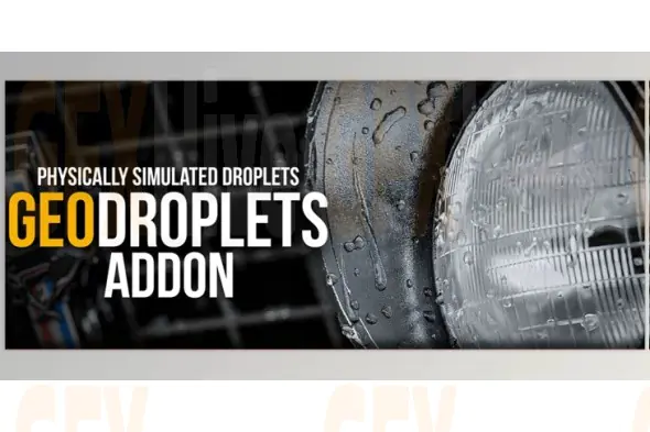 Blender - GeoDroplets Plus 1.1 for Blender