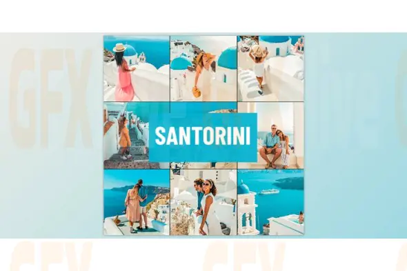 Psd Stack - Santorini Lightroom Preset