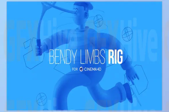eyedesyn - Bendy Limbs Rig for Cinema 4D