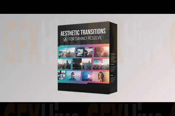 Aesthetic Transitions for DaVinci Resolve by VideoHive (64513256)