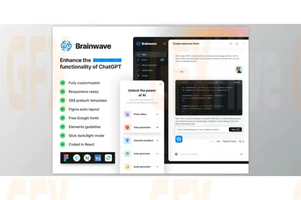 UI8 - Brainwave - AI UI Kit