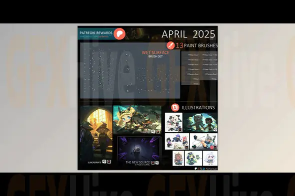 Gumroad - [Patreon Reward] 2025 April