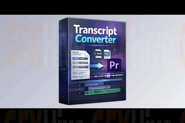 Transcript Converter: Text-Based Editing for All Languages in Premiere Pro v2.6.0