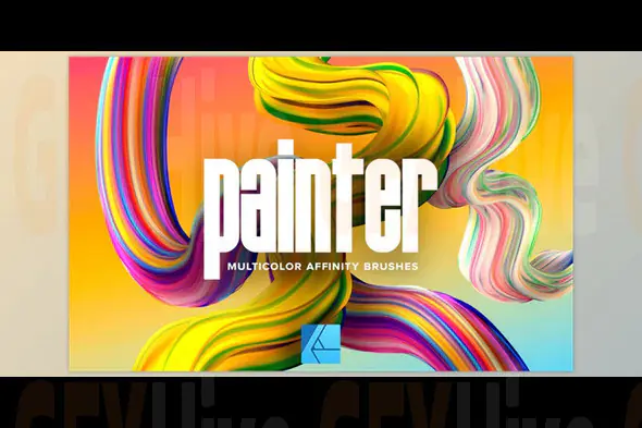 Chromasupply - Painter Multicolor Brushes