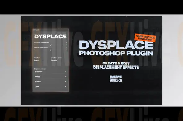 Gumroad DYSPLACE Photoshop Plugin v1.0.0