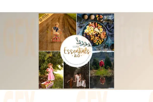 The Luxe Lens - Essentials Lightroom Presets & AI Tools 2.0 - Desktop & Mobile