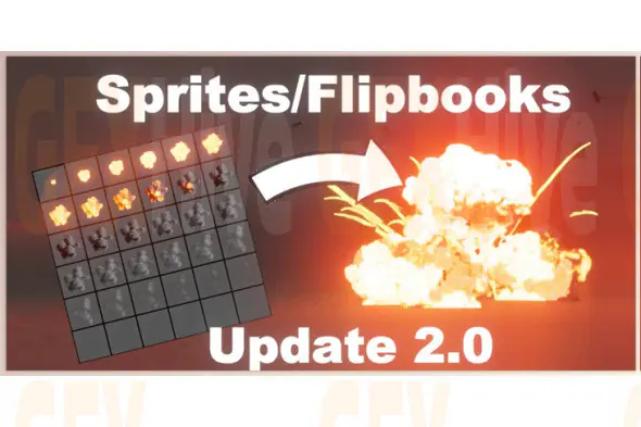 Blender - Sprite Particles for Realtime VFX