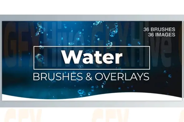 Rikard Rodin - Water Photoshop Brushes