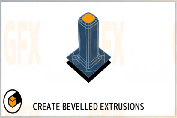 Blender - Bevelled Extrude 1.6.2