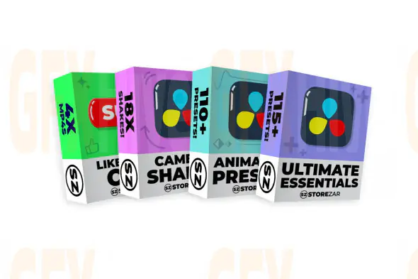 Storezar – The Ultimate Bundle for DaVinci Resolve