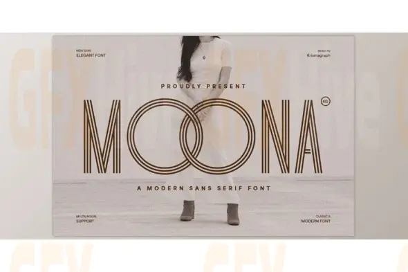 KG MOONA A Modern Elegant Sans (Creative Market 291552931)