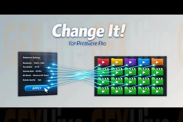 Change It! – Project Organizer for Premiere Pro by Aescripts v2.0.0