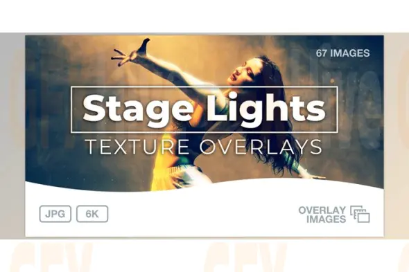 Nucly - Rikard Rodin Stage Lights Overlays