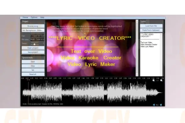 Lyric Video Creator Professional 6.2.3 (Win)