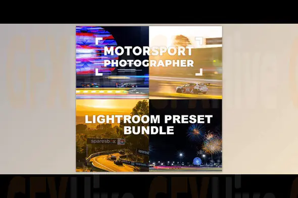 Motorsport Photographer - Lightroom Presets Bundle