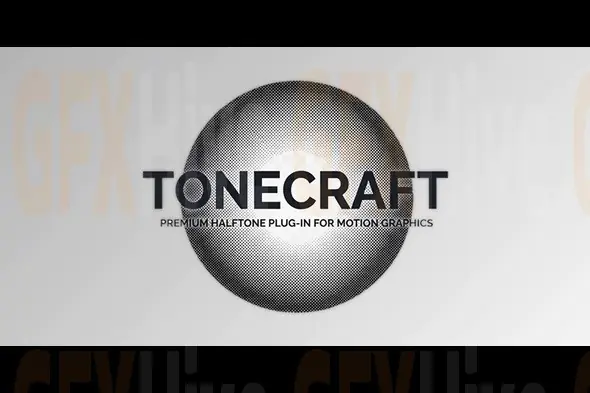 ToneCraft – Halftone Generator for After Effects by aescripts v1.0.0 for Windows & macOS