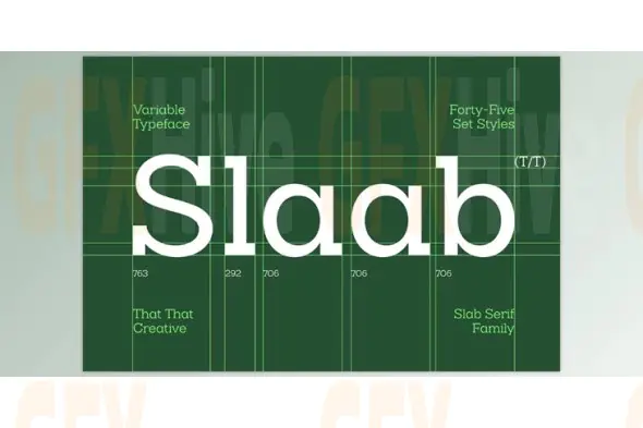 Slaab Font Family 45 Styles (Creative Market 290999072)