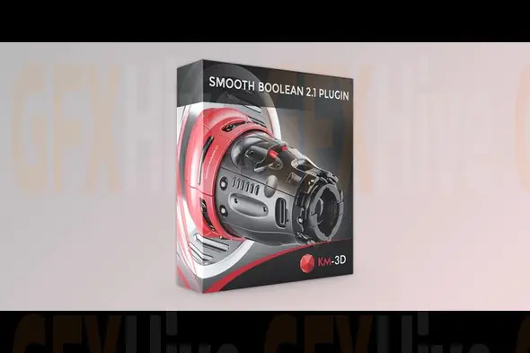 KM-3D SmoothBoolean v2.1 for 3ds Max 2015–2027