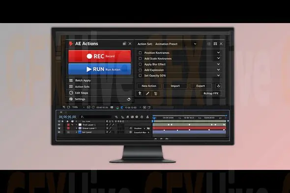 AE Actions by aescripts v1.1.8
