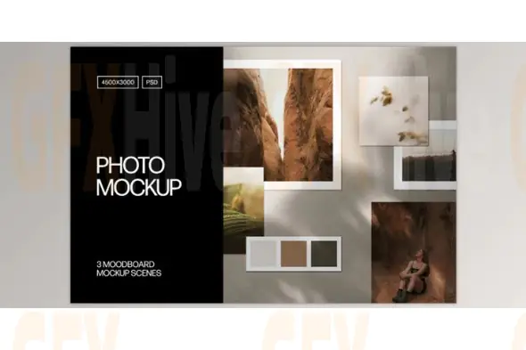Pixelbuddha - Moodboard Photo Mockup 5946