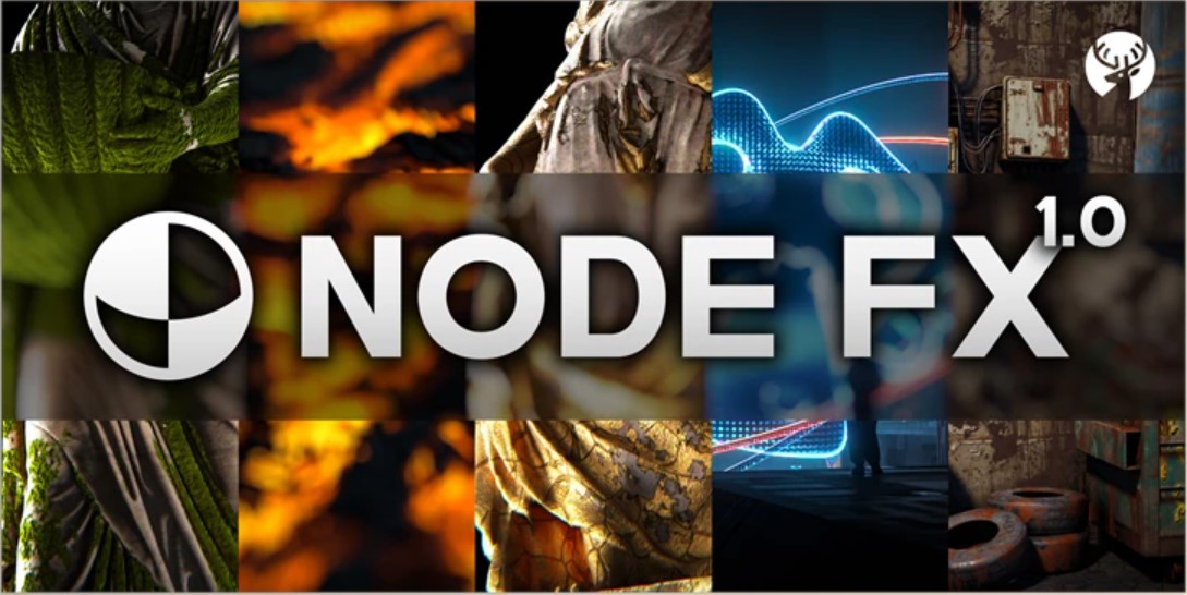 Blender Market - Node FX 1.0 (Node Effect) Procedural Shaders