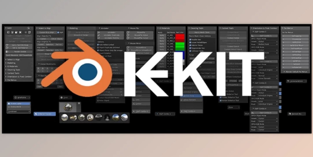 Blender - keKit v3.23